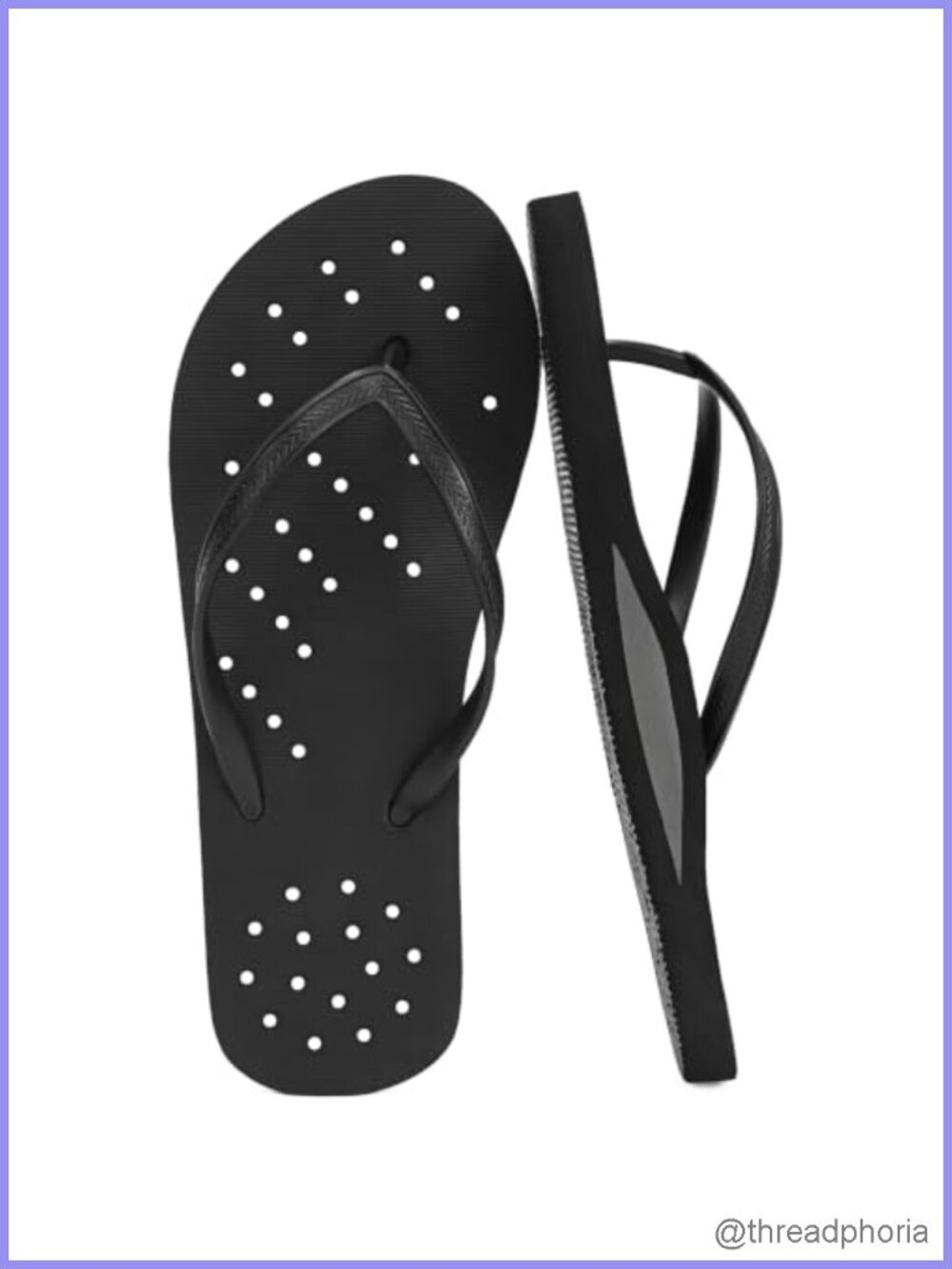 STQ Shower Shoes Women Non-Slip EVA Flip Flops with Arch Support
